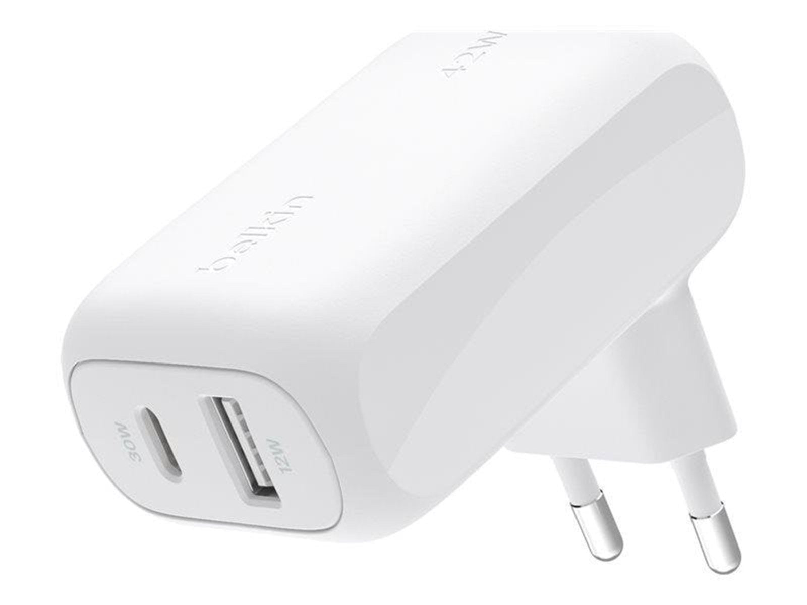 Belkin BoostCharge power adapter - USB 24 pin USB-C - 42 Watt