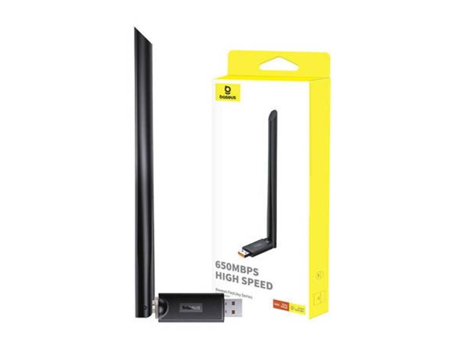 Baseus FastJoy 650 Mbps WiFi adapter (black)