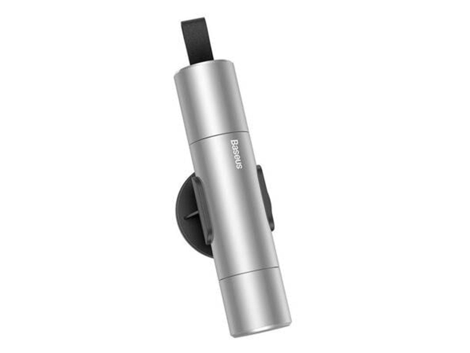 Baseus Sharp Tool Safety Hammer (Window-breaking+Safety belt cutting) Silver