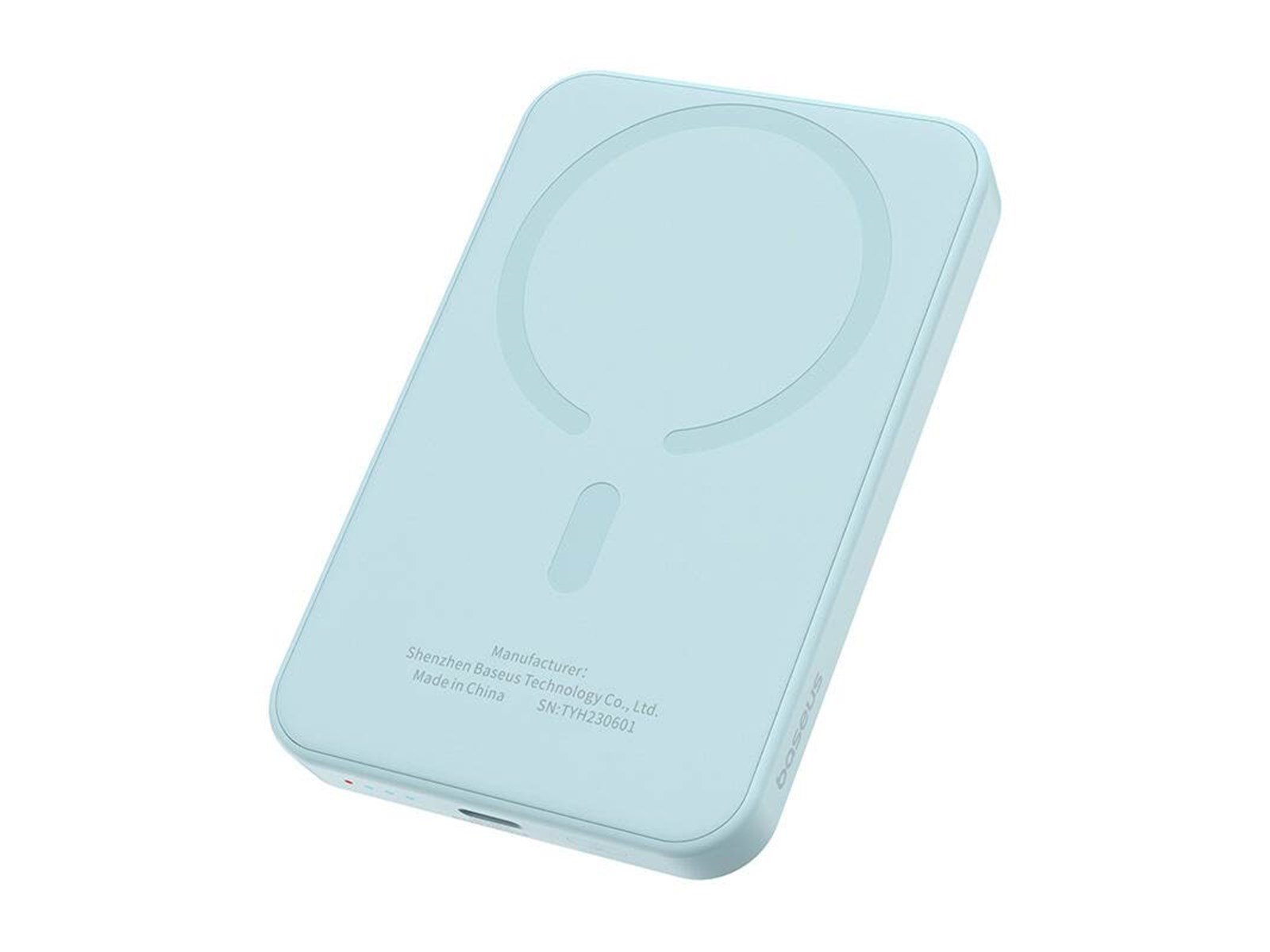 Baseus Magnetic Mini Powerbank 5000mAh 20W (Blue) Powerbank (Akku) - Blau - 5000 mAh