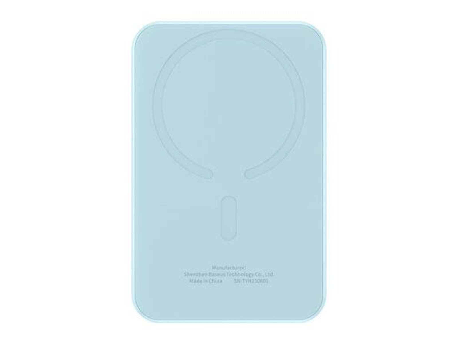 Baseus Magnetic Mini Powerbank 5000mAh 20W (Blue) Powerbank (Akku) - Blau - 5000 mAh