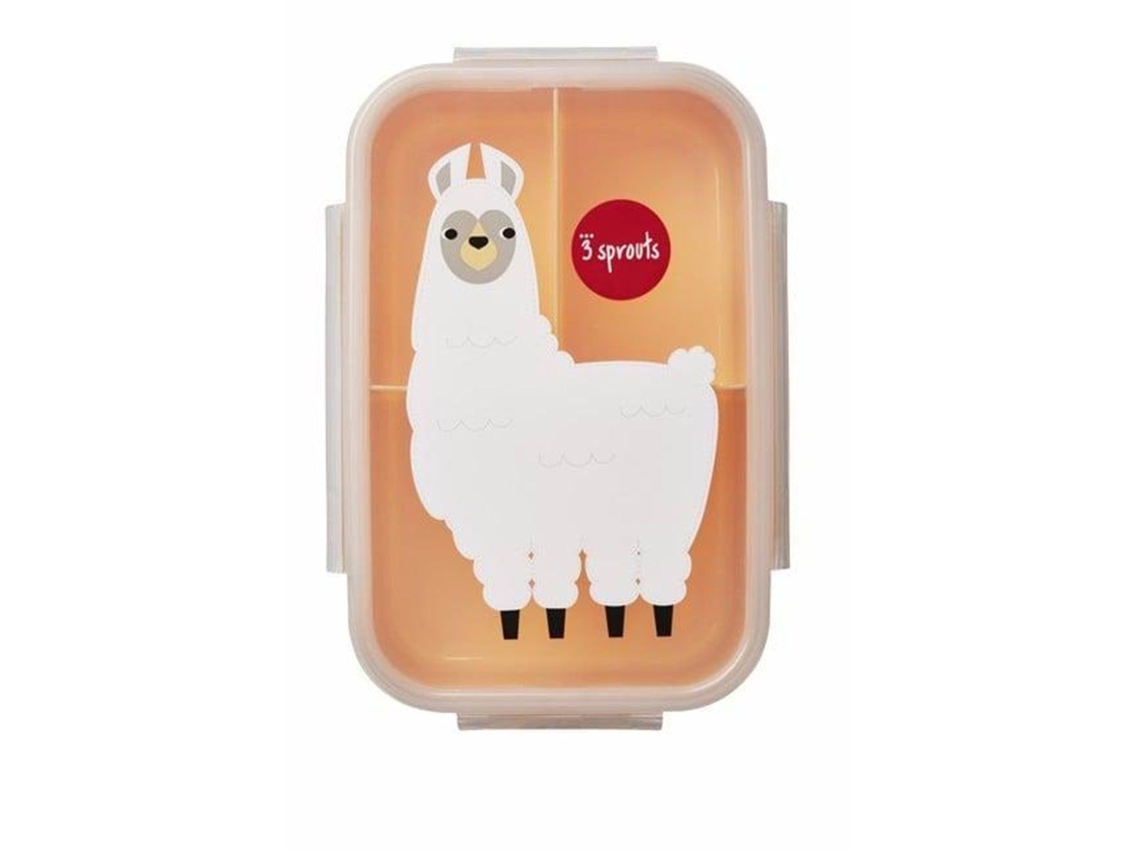 3 Sprouts - Bento Box - Peach Llama