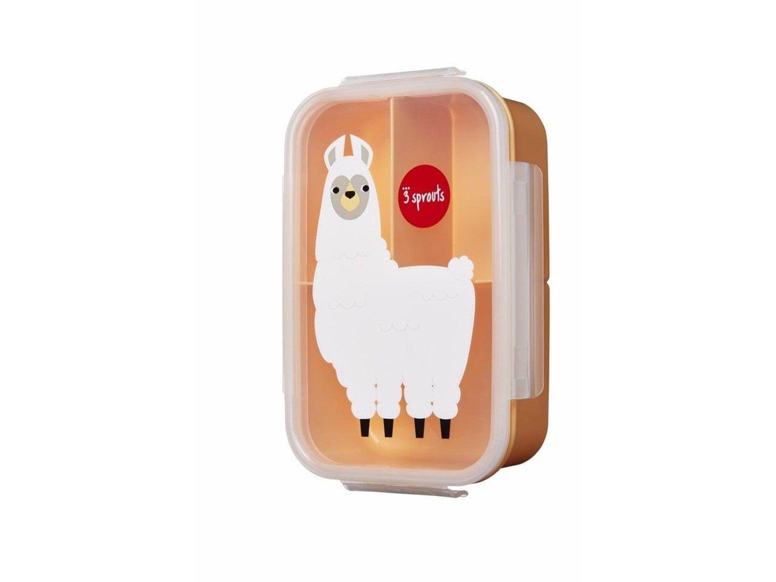 3 Sprouts - Bento Box - Peach Llama