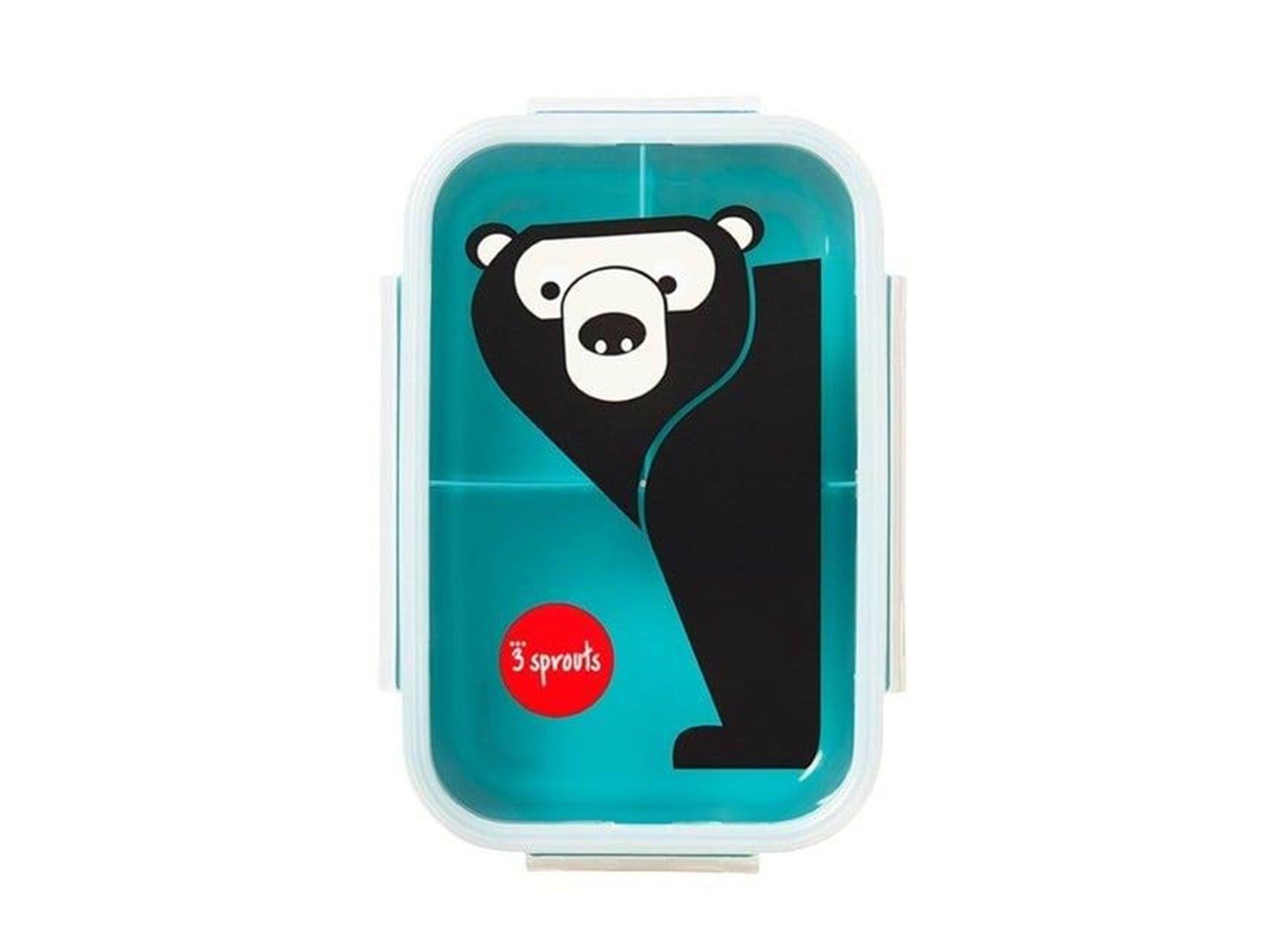 3 Sprouts - Bento Box - Teal Bear