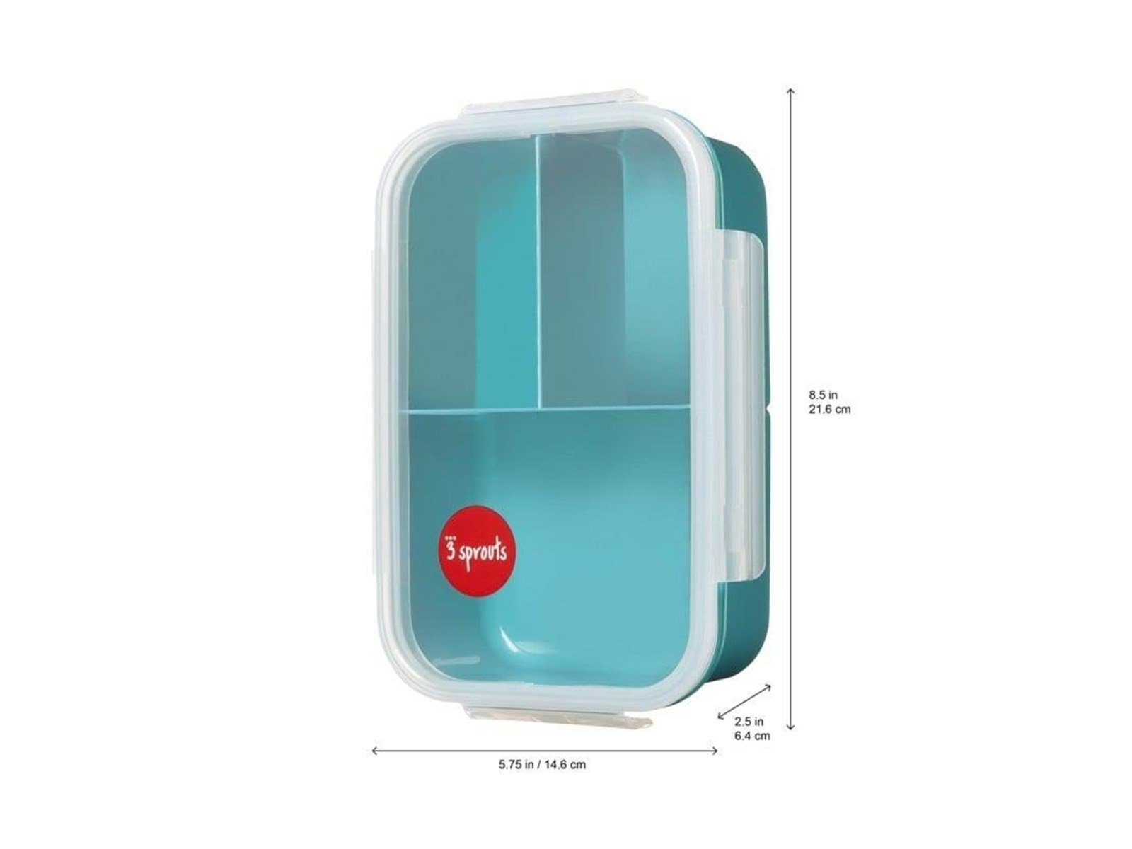 3 Sprouts - Bento Box - Teal Bear