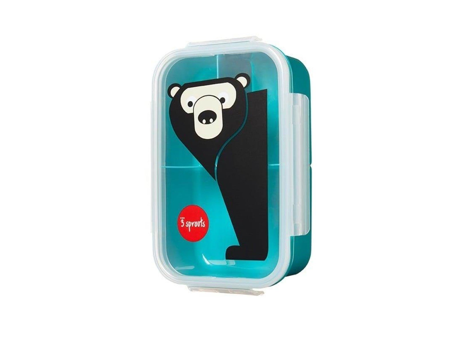3 Sprouts - Bento Box - Teal Bear