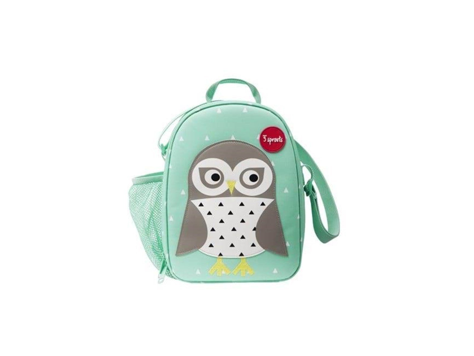 3 Sprouts - Lunch Bag - Mint Owl