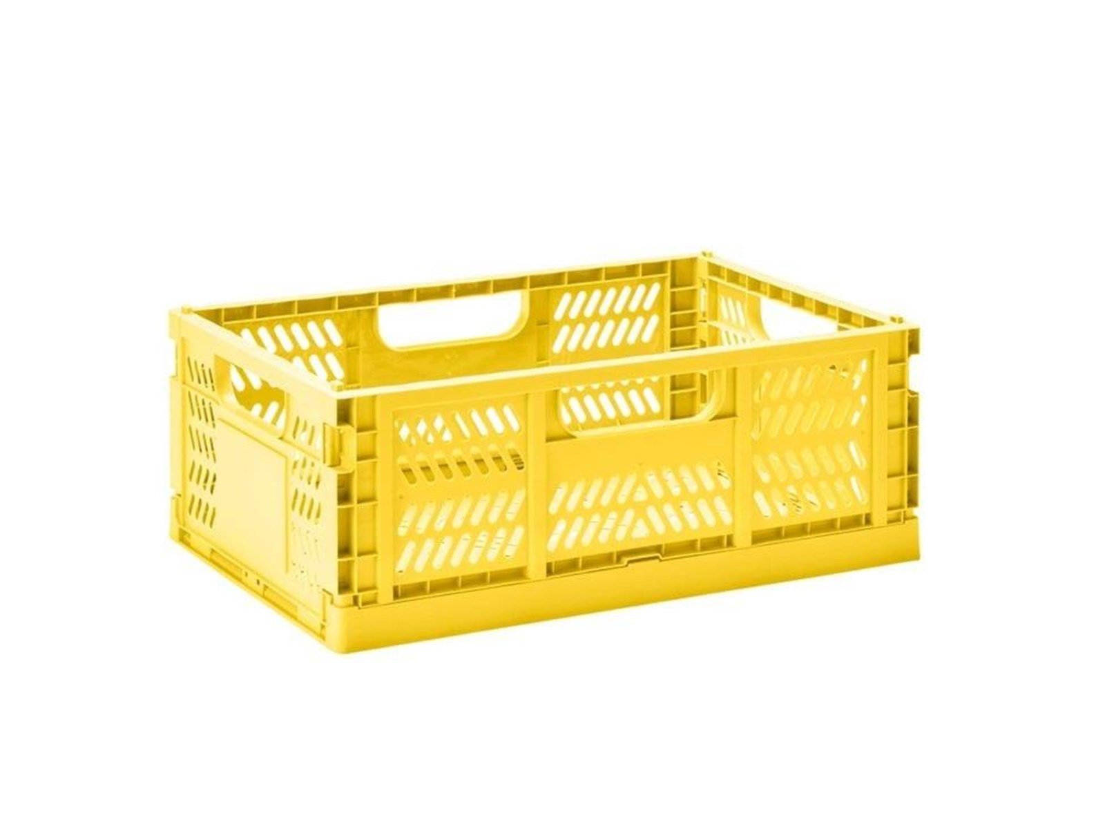 3 Sprouts - Modern Folding Crate Large Yellow