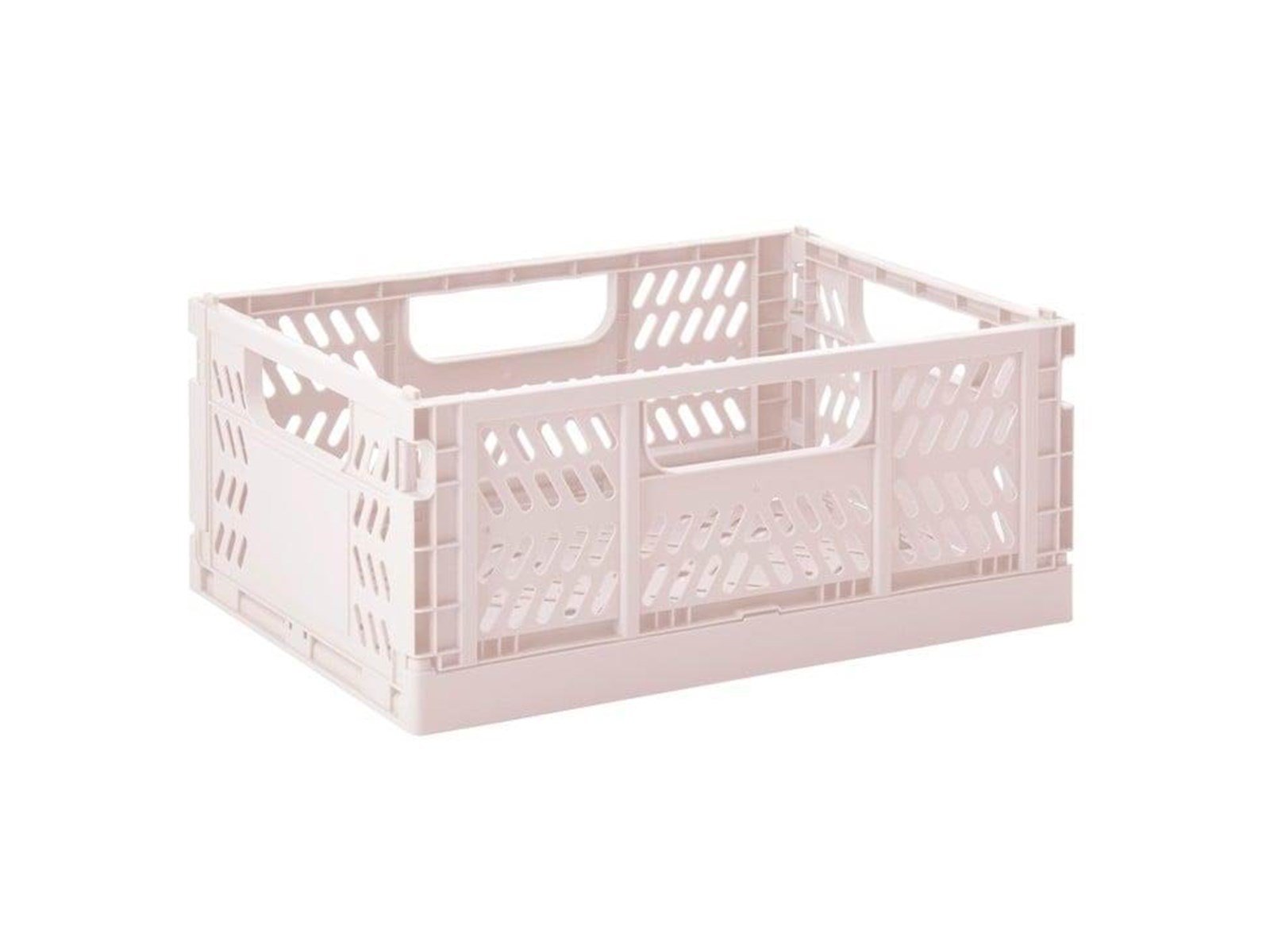 3 Sprouts - Modern Folding Crate Medium Pink