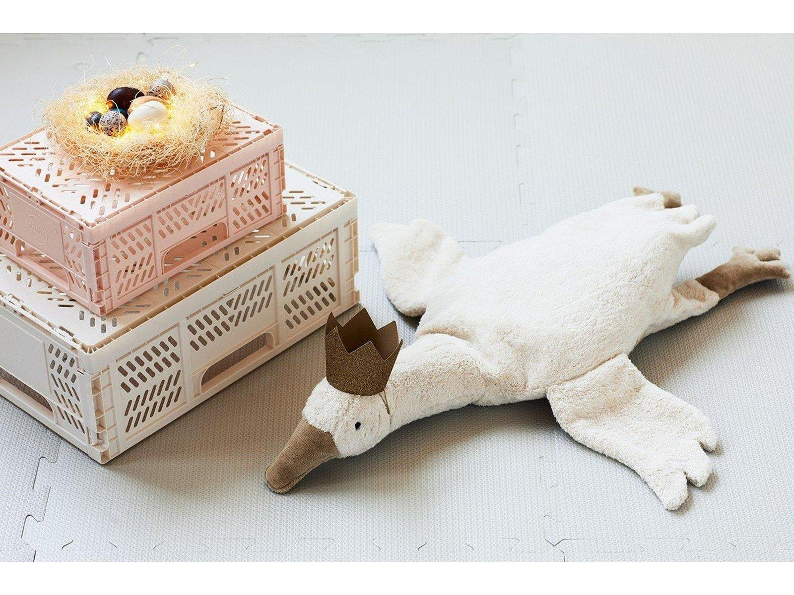 3 Sprouts - Modern Folding Crate Medium Pink