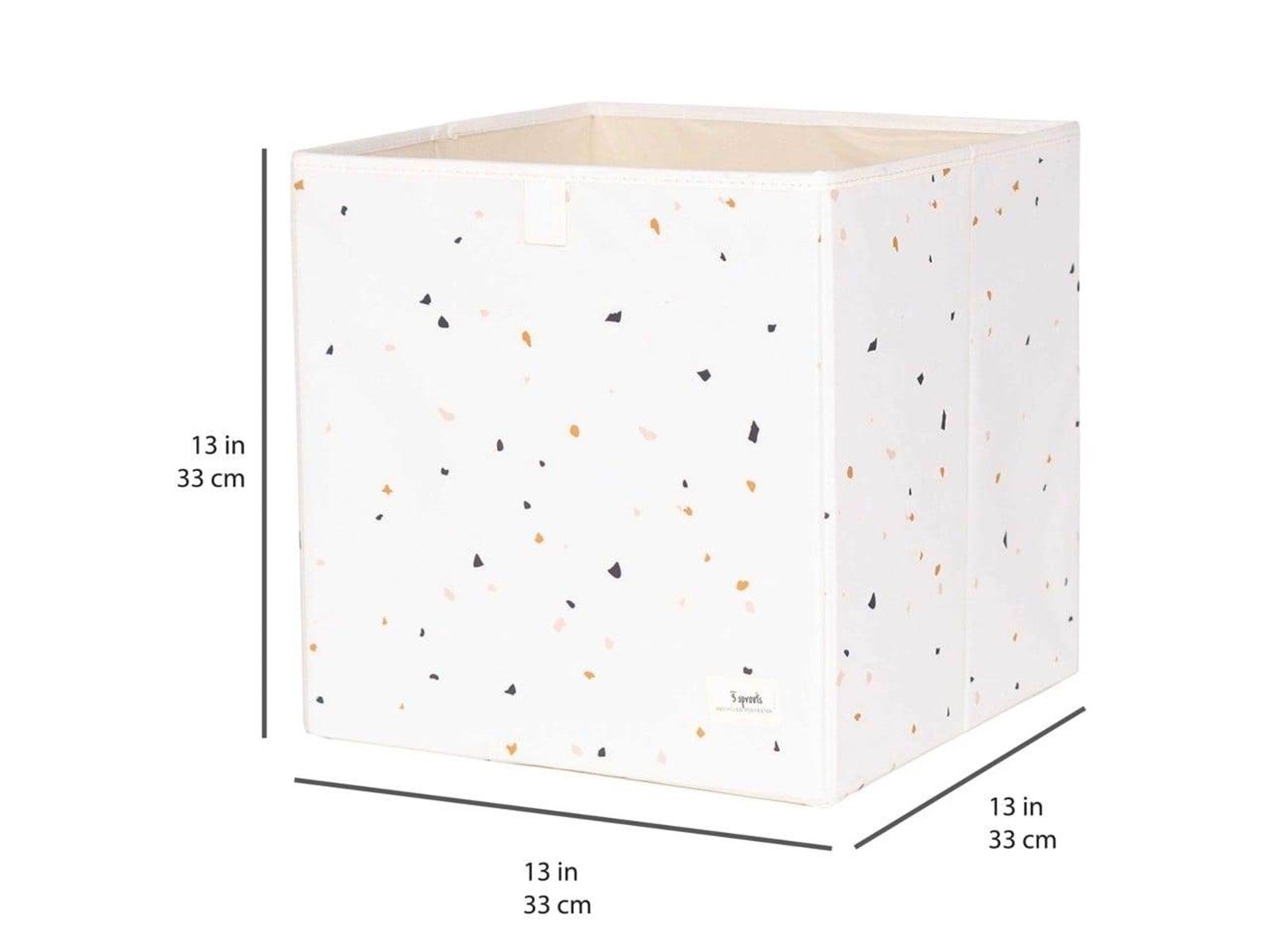 3 Sprouts - Storage Box Terrazzo/Green