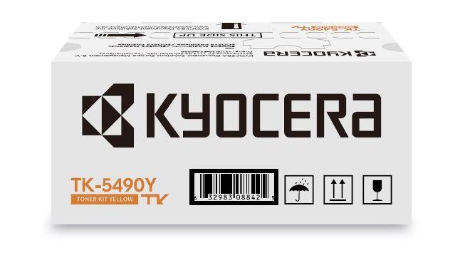 Kyocera Original TK-5490Y Toner gelb 2400 Seiten (1T0C22ANL1)