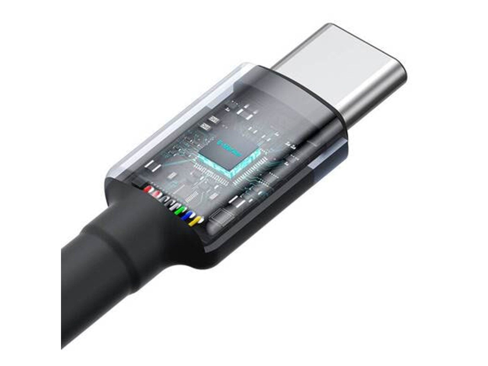 Baseus Cafule USB-C to USB-C 100W.2m 2pcs (red-black gray-black) cable.