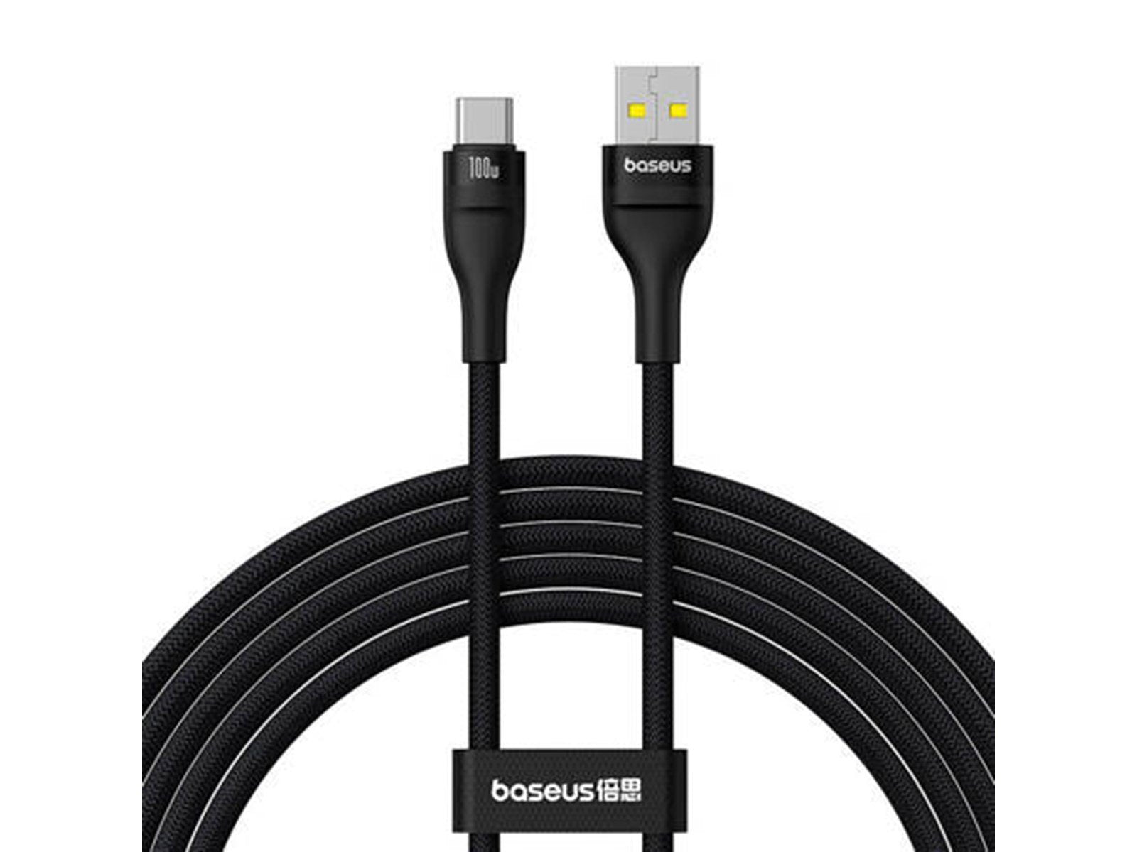 Baseus Flash 2 Charging 100W USB to USB-C cable 2m (black).