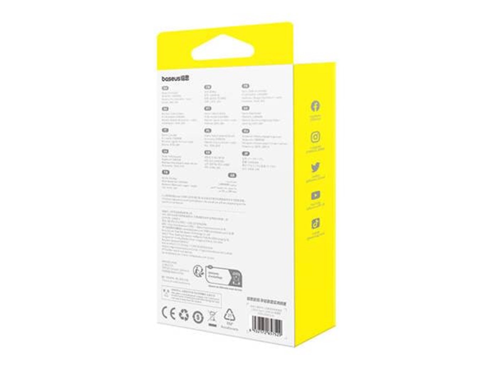 Baseus Flash 2 Charging 100W USB to USB-C cable 2m (black).