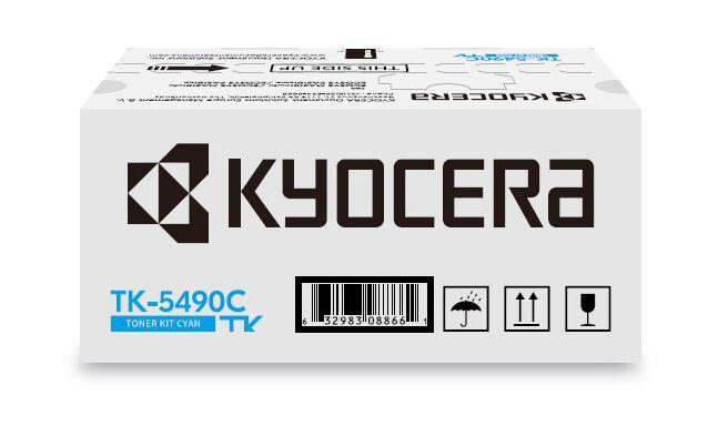 Kyocera Original TK-5490C Toner cyan 2400 Seiten (1T0C22CNL1)