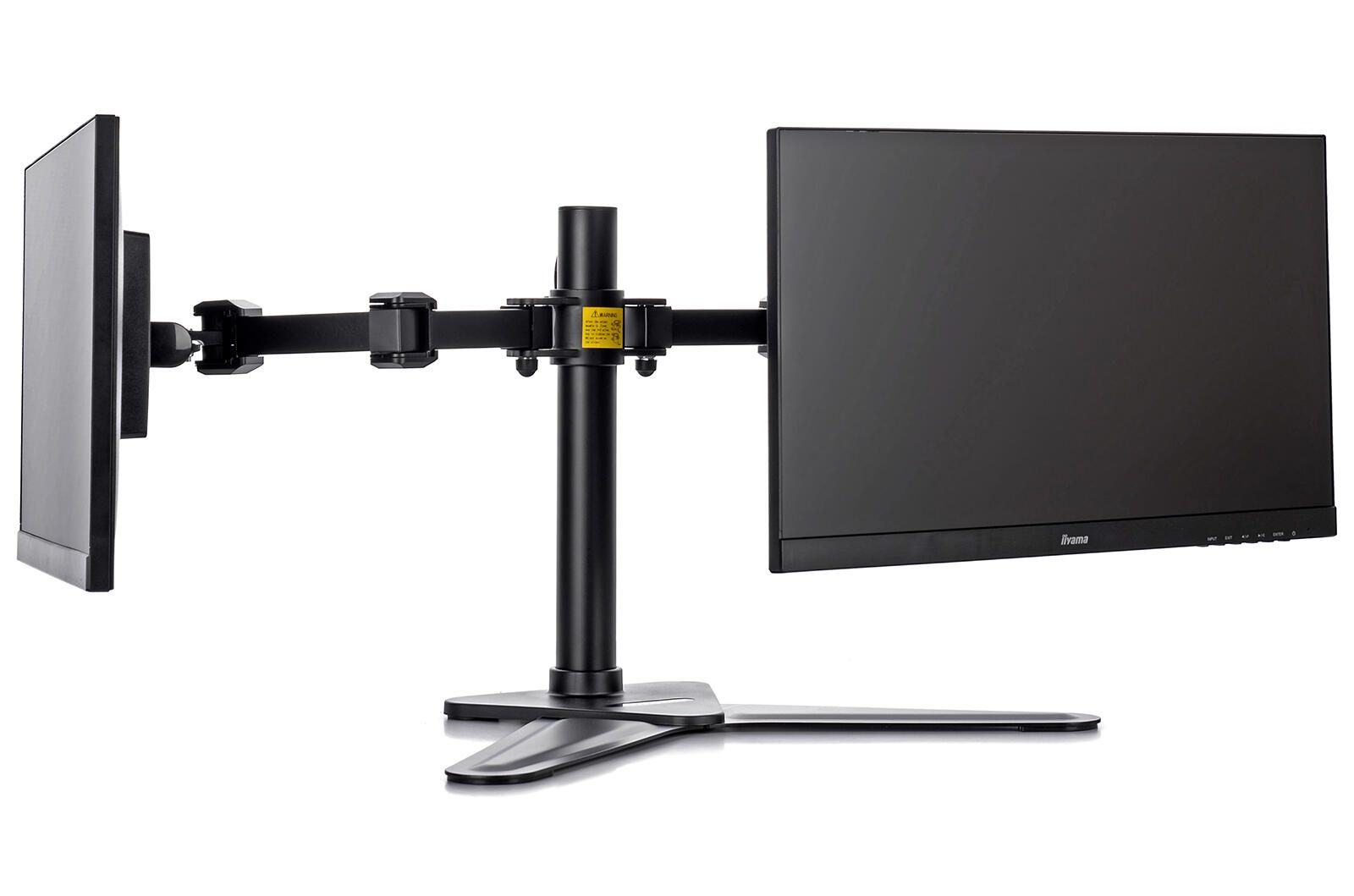 iiyama Dual-Monitorhalterung DS1002D-B1 für zwei Displays bis 30 Zoll