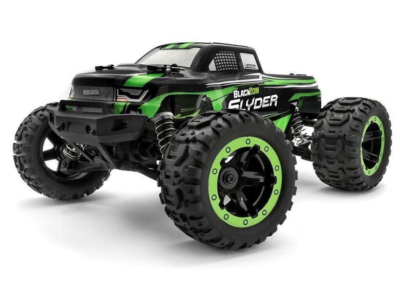 BLACKZON - Slyder MT 1/16 4WD Electric Monster Truck - Green