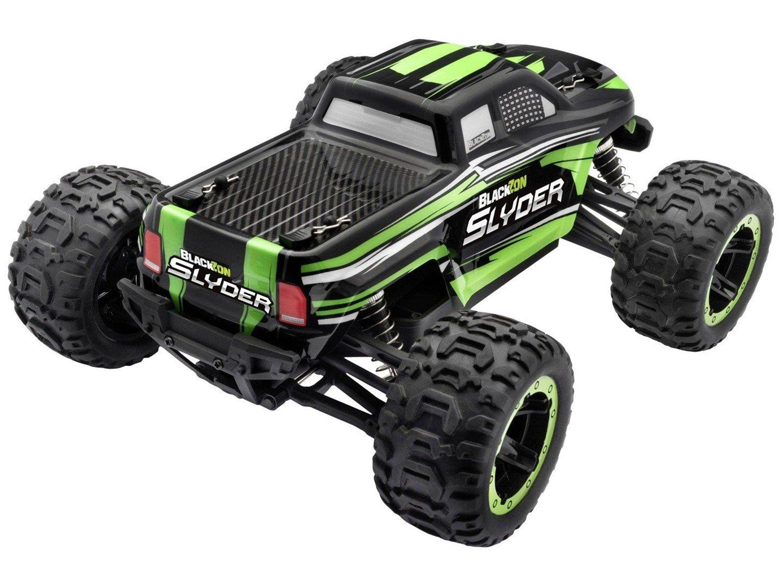 BLACKZON - Slyder MT 1/16 4WD Electric Monster Truck - Green