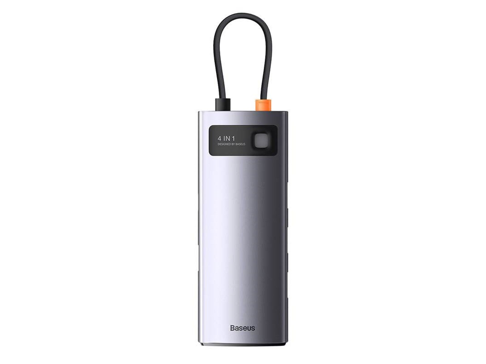 Baseus 4in1 Metal Gleam Series USB-C to 4x USB 3.0 USB-Hubs - USB 3.0 - 5 - silber