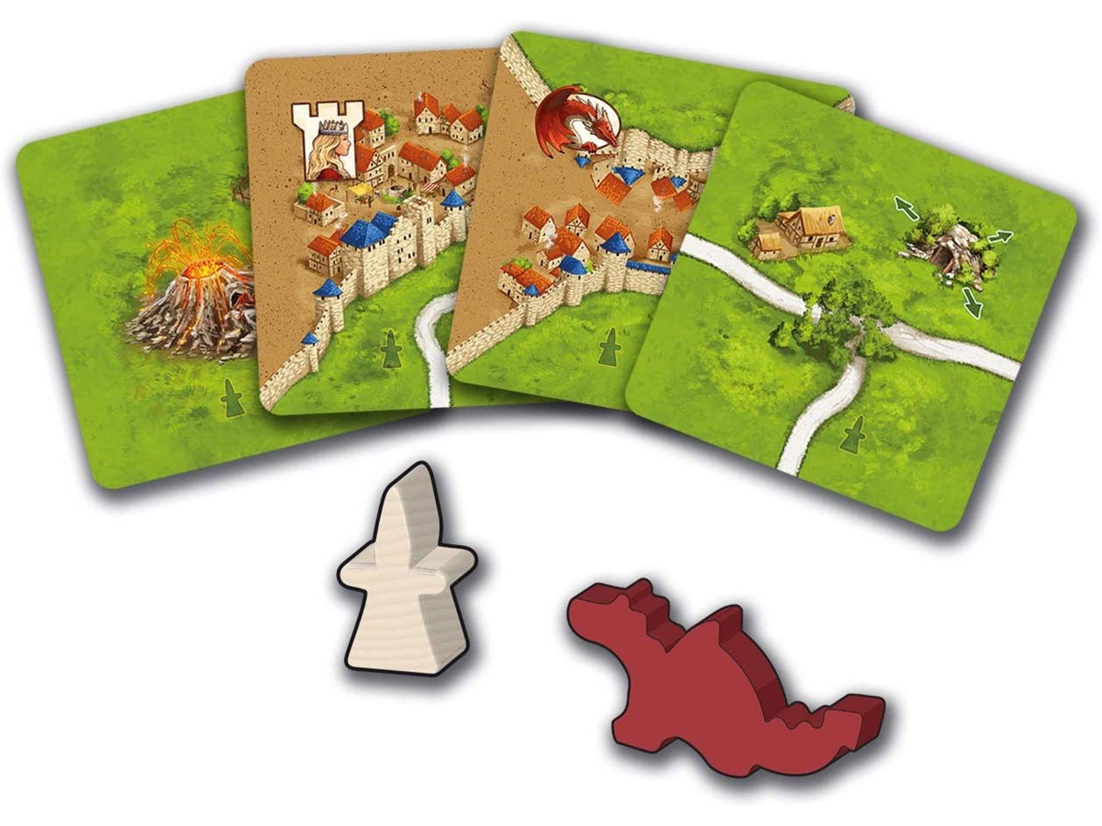 Asmodee Carcassonne - The Princess & The Dragon (Nordic)