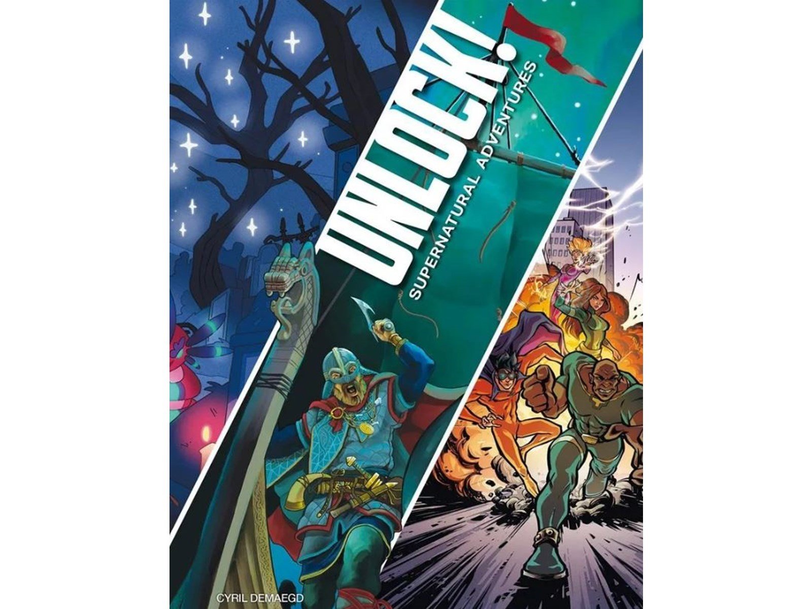 Asmodee Unlock 12 Supernatural Adventures