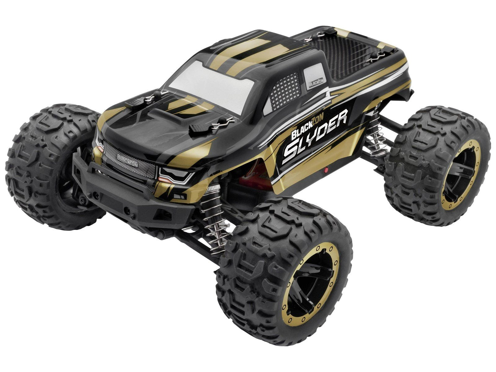BLACKZON - Slyder MT 1/16 4WD Electric Monster Truck - Gold