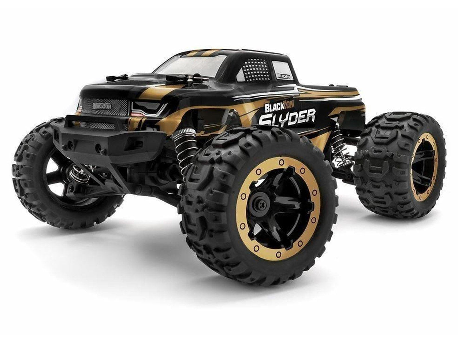 BLACKZON - Slyder MT 1/16 4WD Electric Monster Truck - Gold