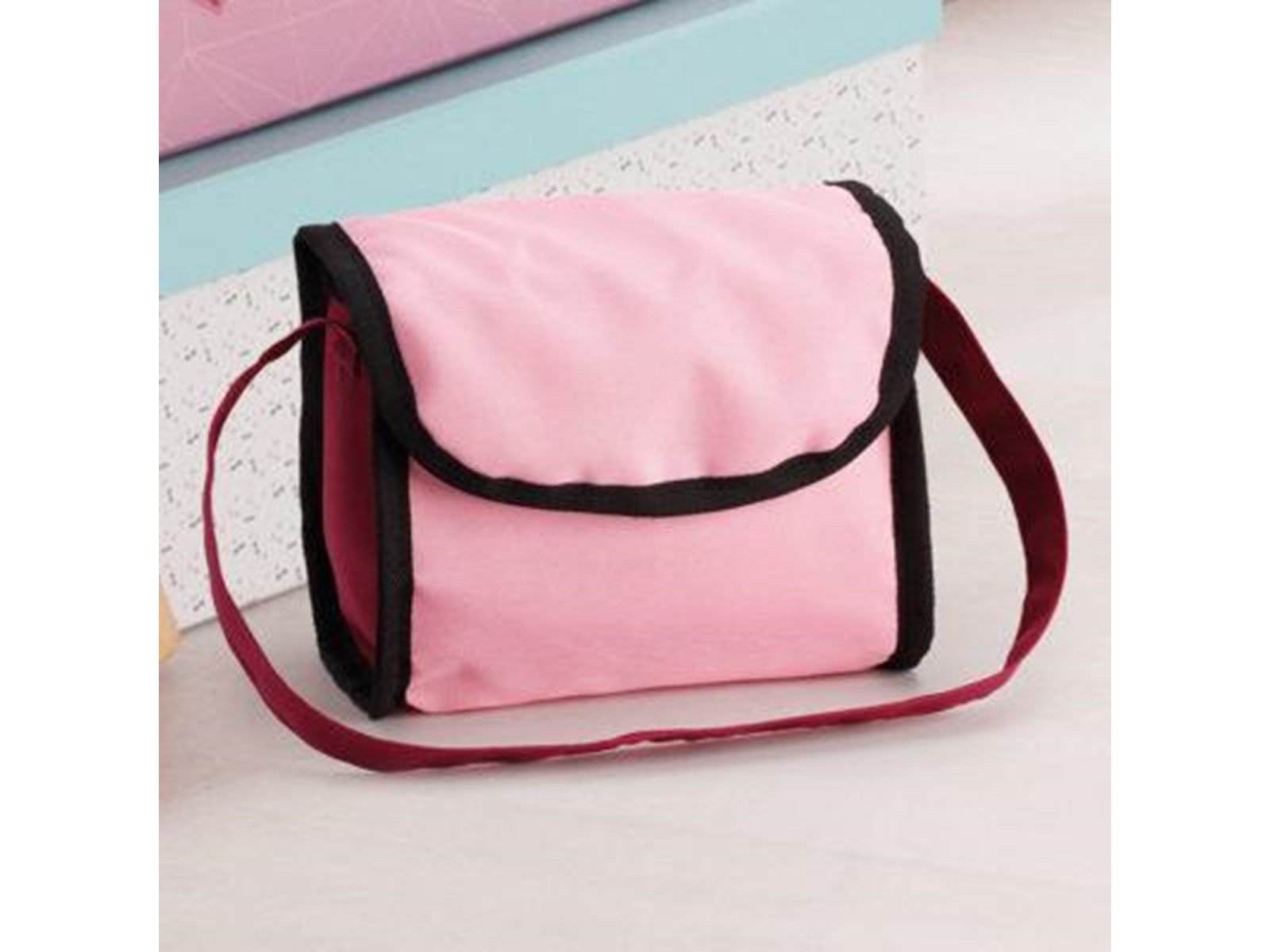 Bayer Design Doll's Pram Trendy - Red/Pink