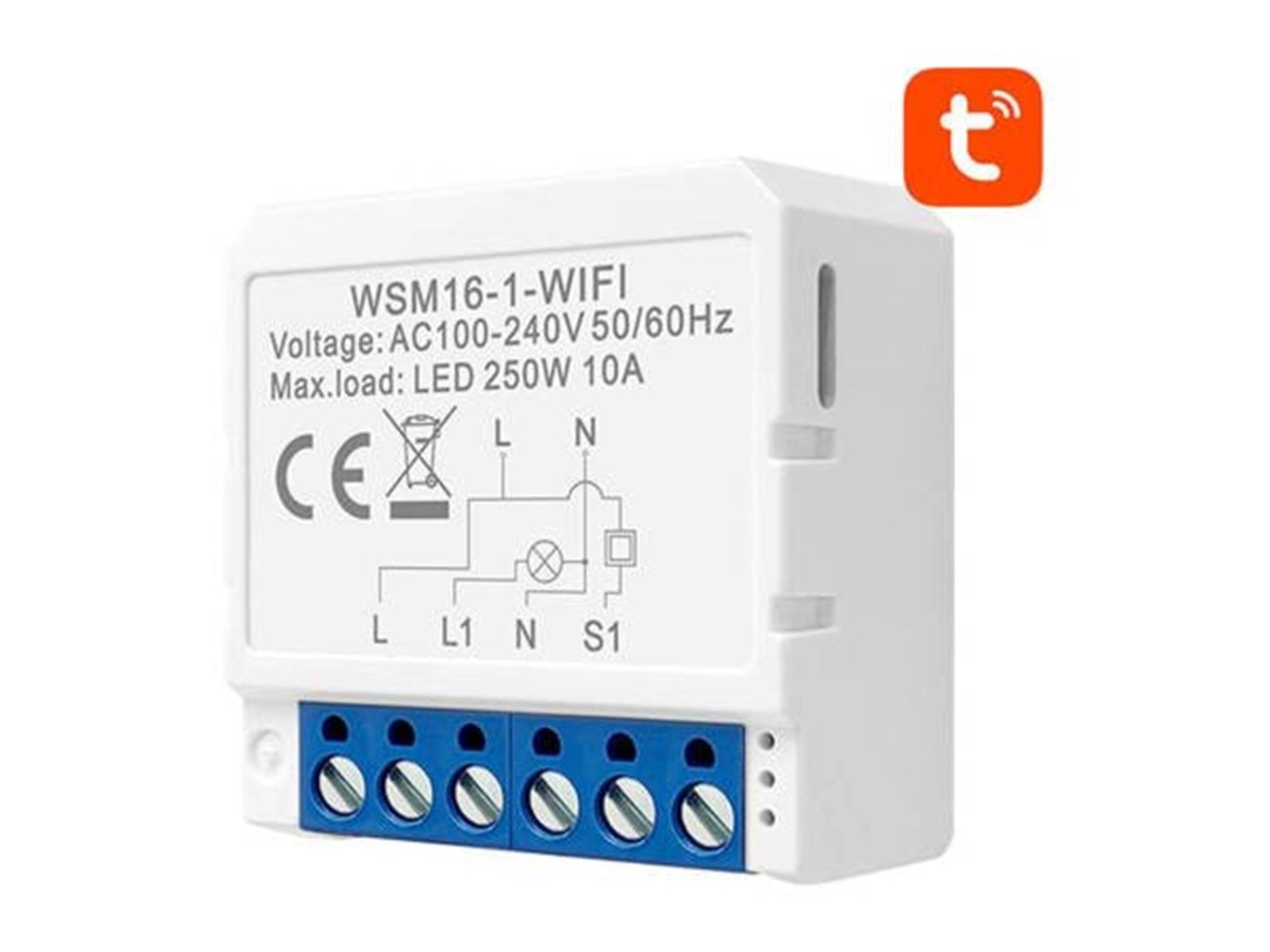 Avatto Smart Switch Module WiFi  WSM16-W1 TUYA