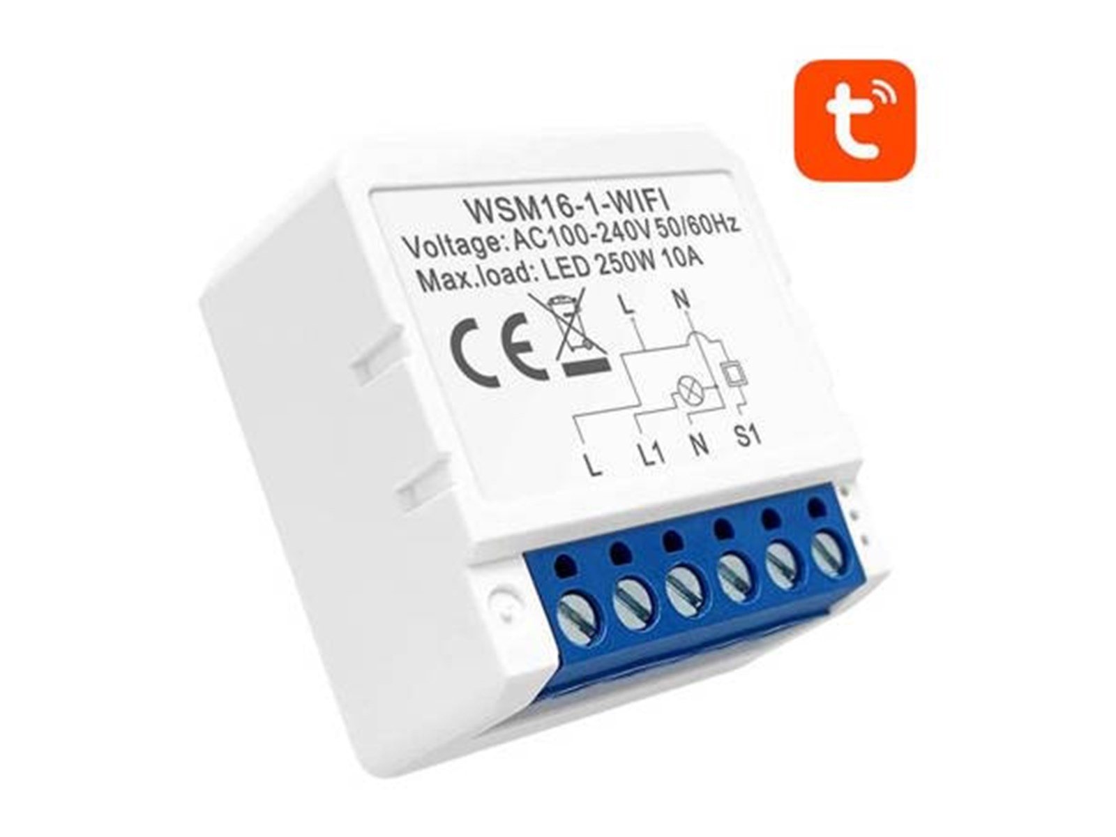 Avatto Smart Switch Module WiFi  WSM16-W1 TUYA
