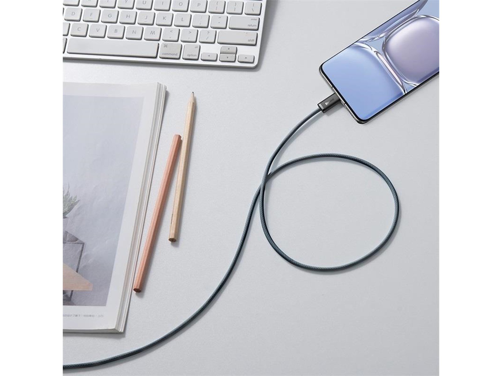 Baseus USB-C to USB-C Dynamic - 100W - 1m - (grey)