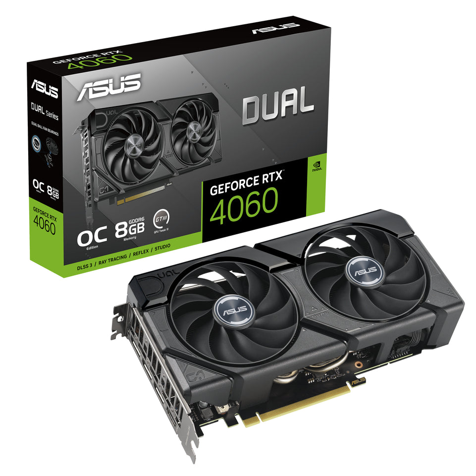 ASUS DUAL-RTX4060-08G-EVO-GAMING 8GB GDDR6 HDMI DP