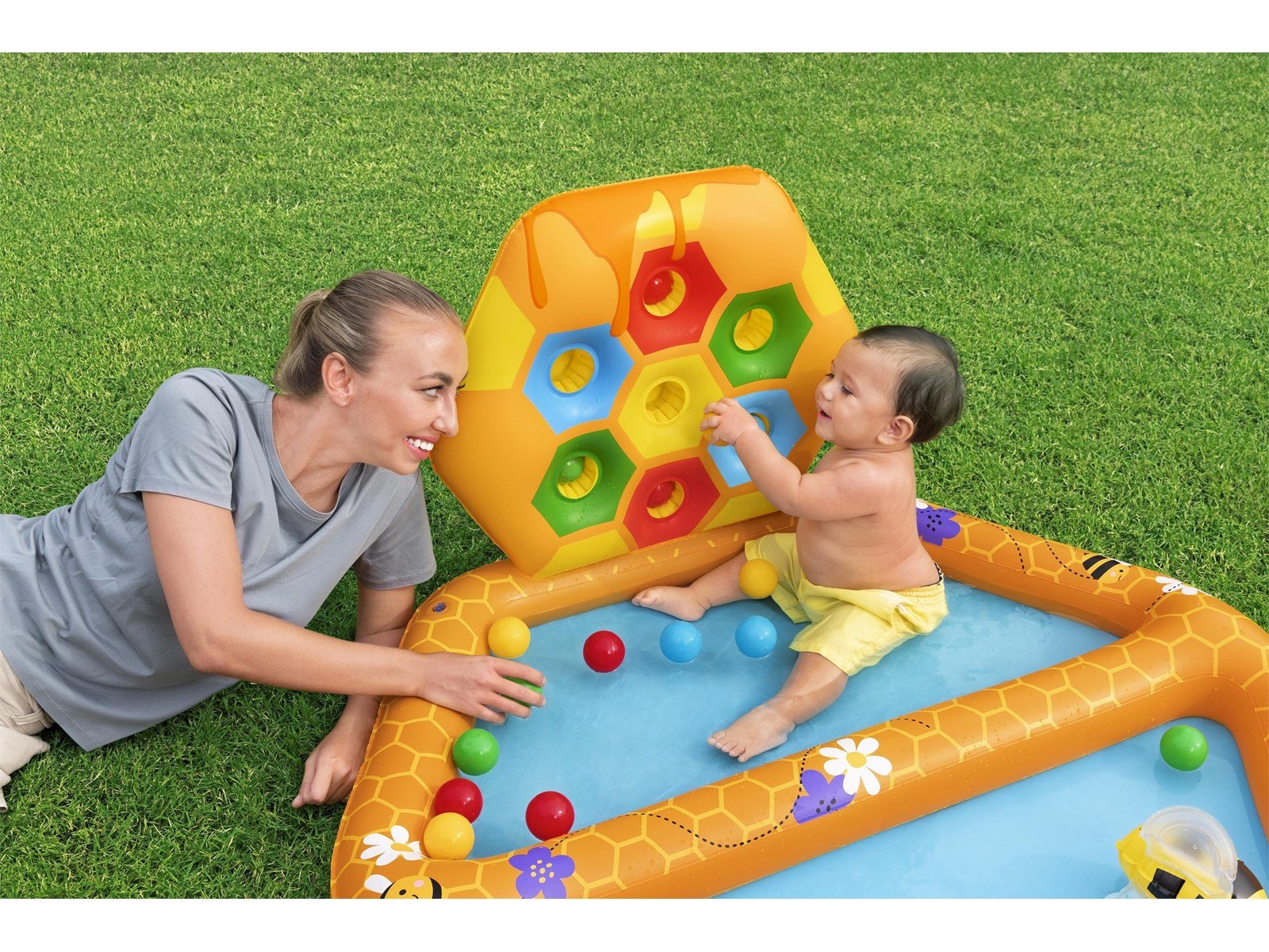 Bestway - Lil' Beehive Baby Pool & Ball Pit 2 in 1 (52639)