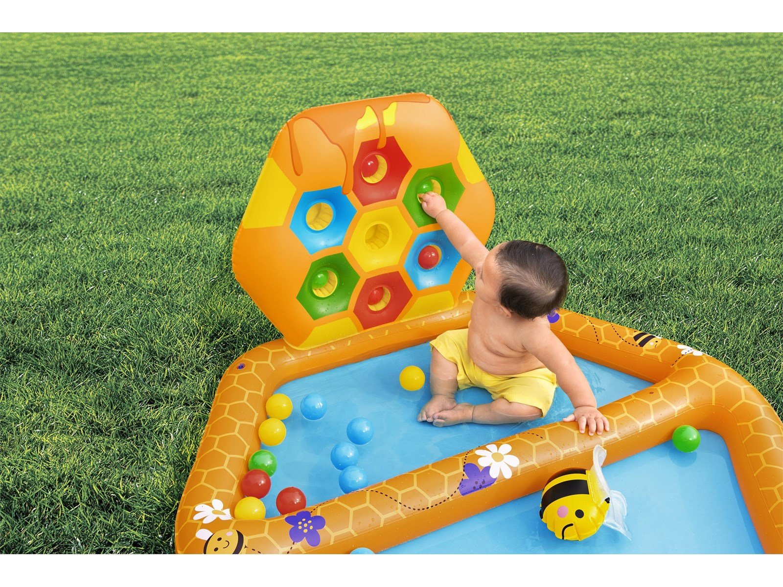 Bestway - Lil' Beehive Baby Pool & Ball Pit 2 in 1 (52639)