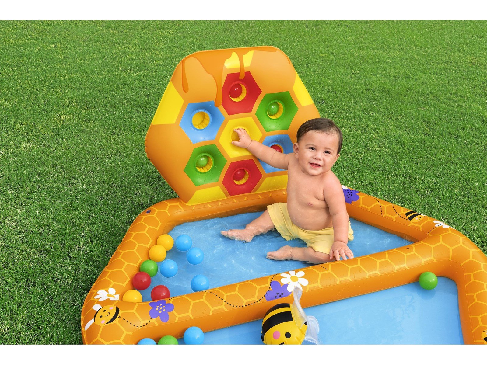 Bestway - Lil' Beehive Baby Pool & Ball Pit 2 in 1 (52639)