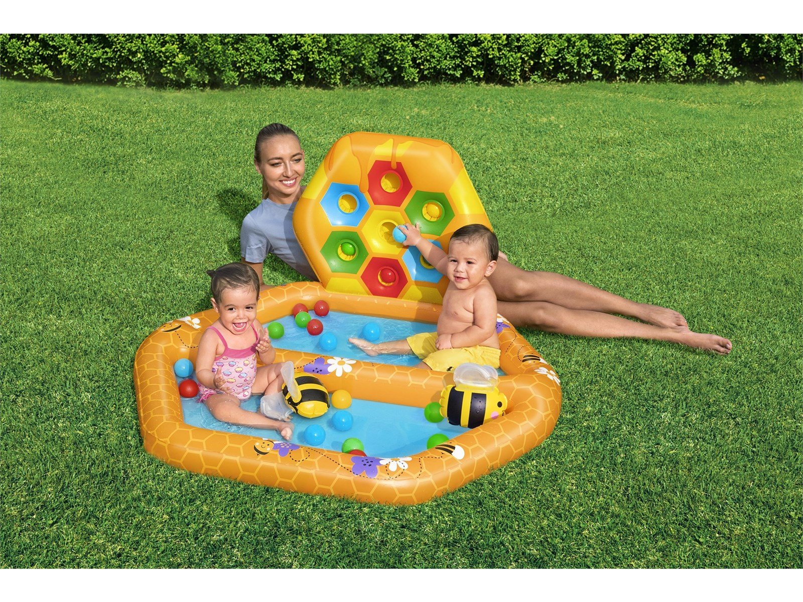 Bestway - Lil' Beehive Baby Pool & Ball Pit 2 in 1 (52639)