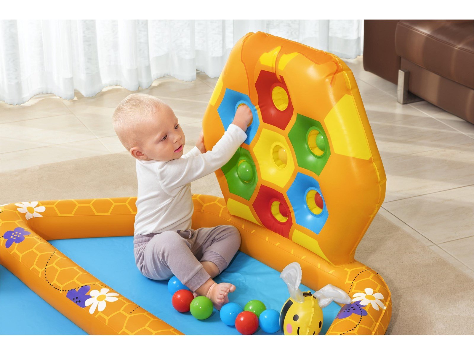 Bestway - Lil' Beehive Baby Pool & Ball Pit 2 in 1 (52639)