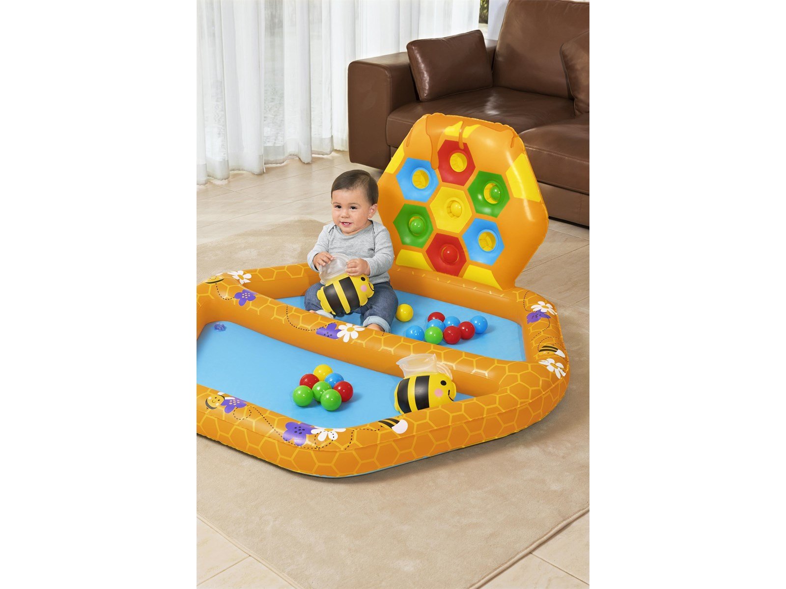 Bestway - Lil' Beehive Baby Pool & Ball Pit 2 in 1 (52639)