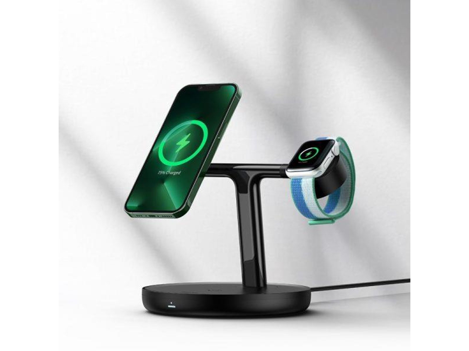 Baseus Magnetic Charging Bracket  Swan 3 in 1 20W (black)