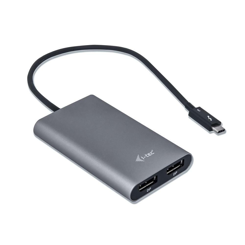 I-TEC Thunderbolt3 Dual DisplayPort Video Adapter