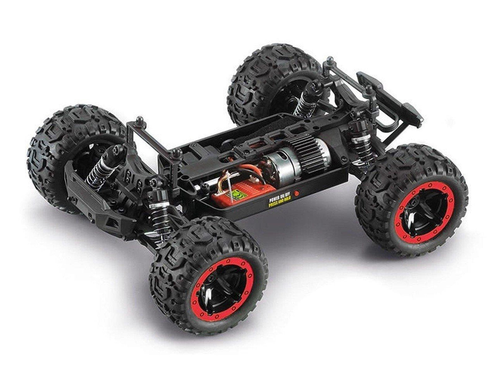 BLACKZON Slyder MT 1/16 4WD Electric Monster Truck - Red