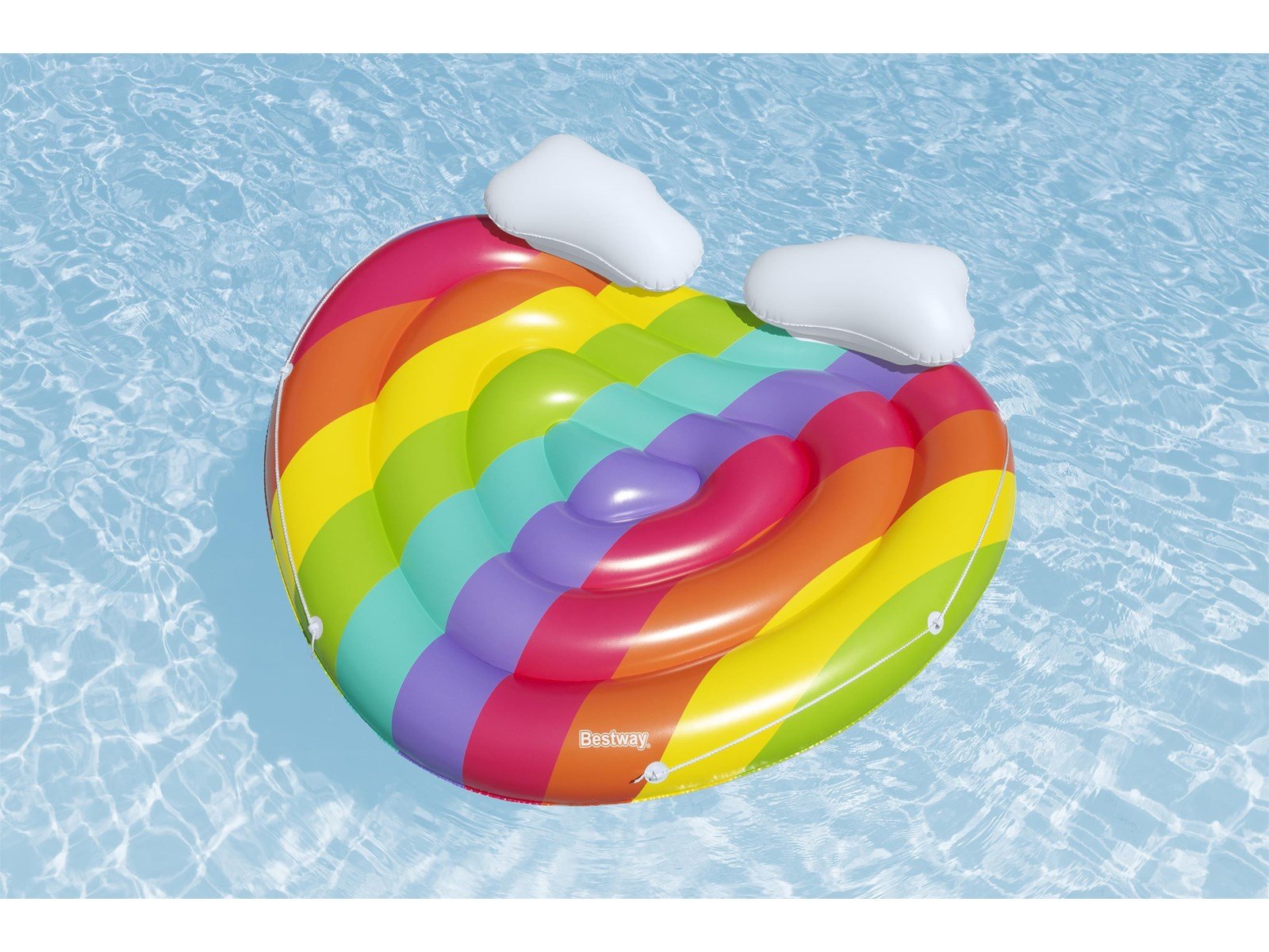 Bestway Rainbow Dreams Inflatable Rainbow Heart 164cm