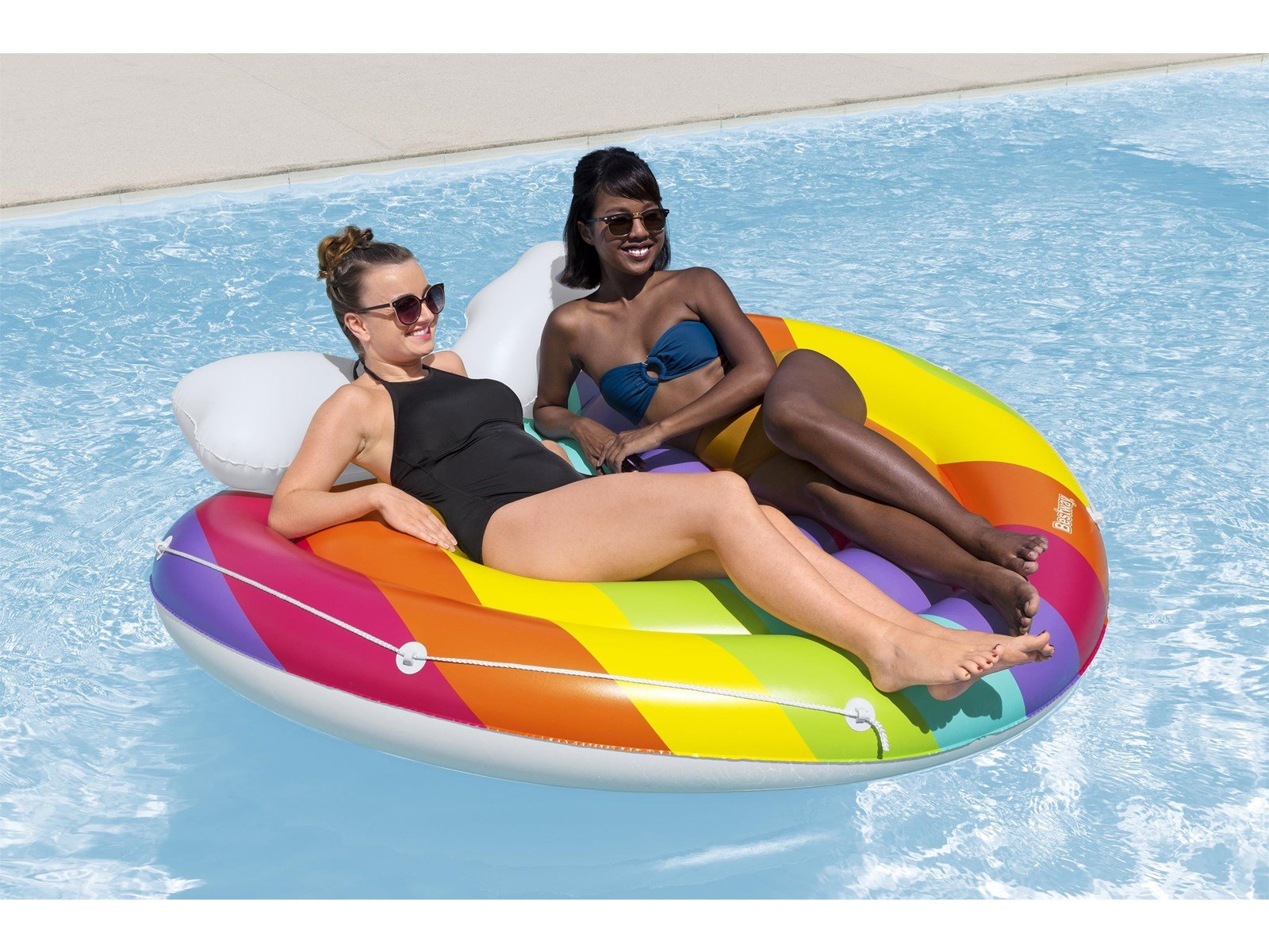 Bestway Rainbow Dreams Inflatable Rainbow Heart 164cm