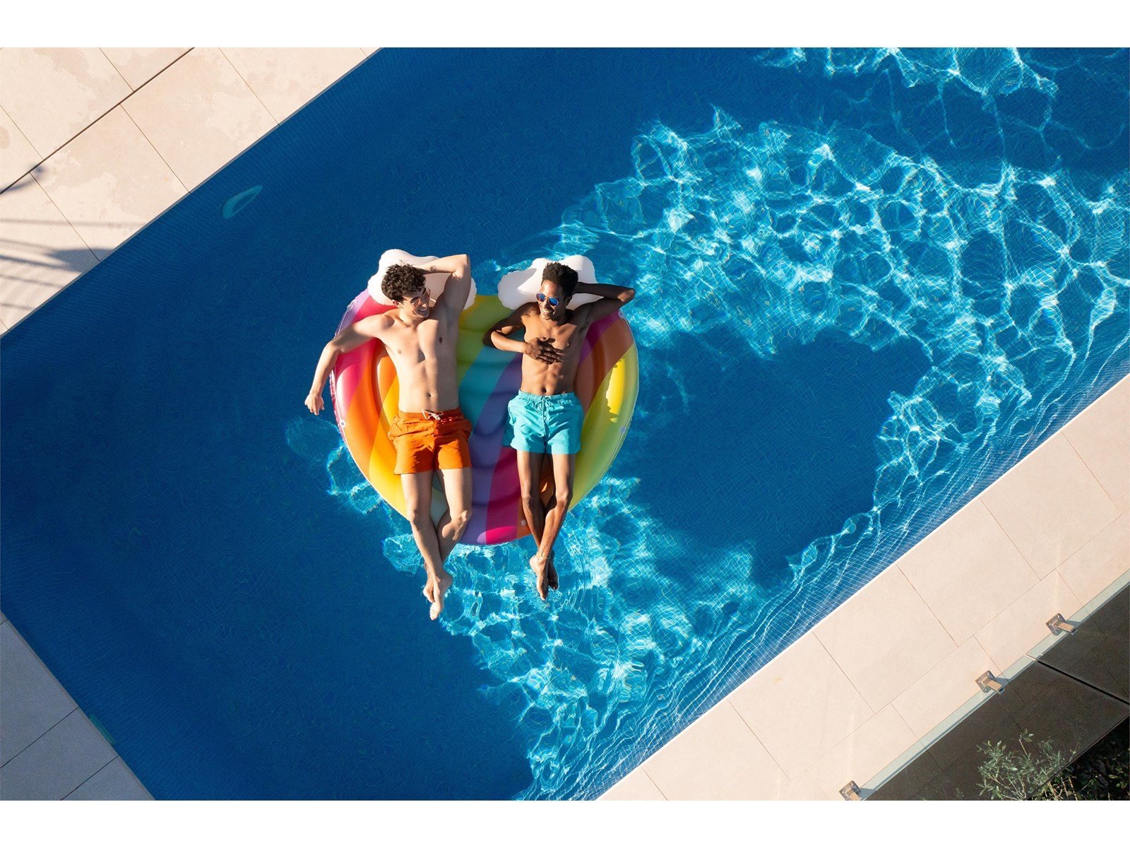 Bestway Rainbow Dreams Inflatable Rainbow Heart 164cm