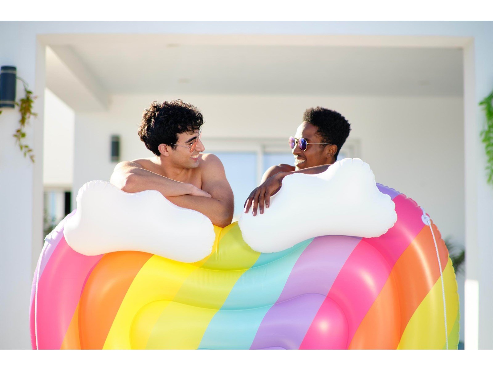 Bestway Rainbow Dreams Inflatable Rainbow Heart 164cm