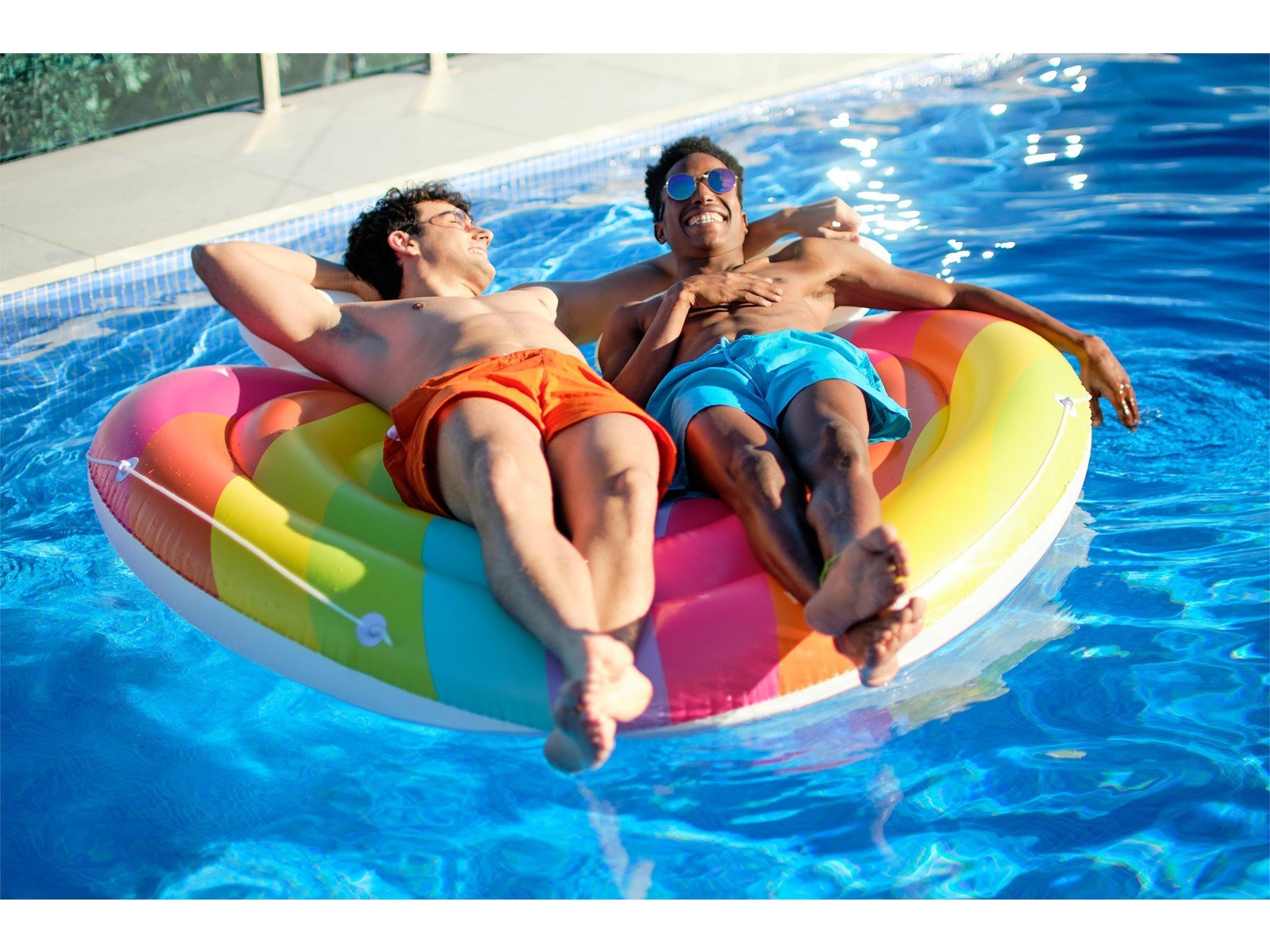 Bestway Rainbow Dreams Inflatable Rainbow Heart 164cm