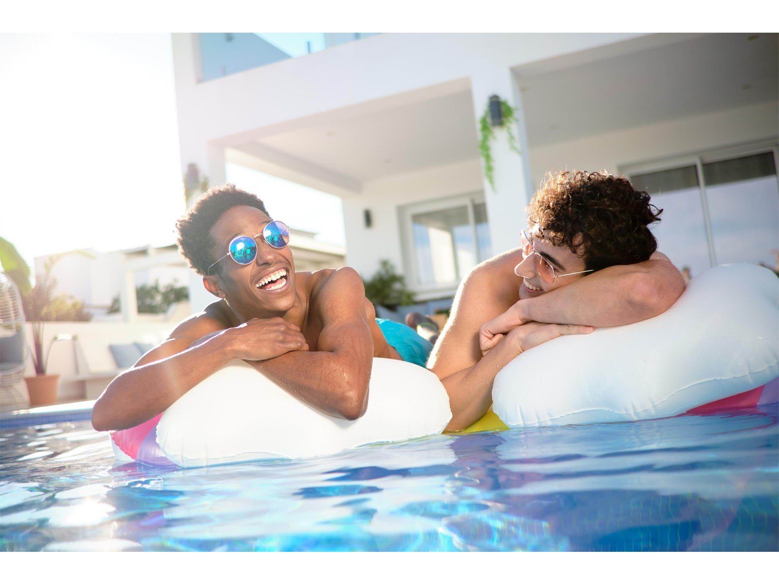 Bestway Rainbow Dreams Inflatable Rainbow Heart 164cm