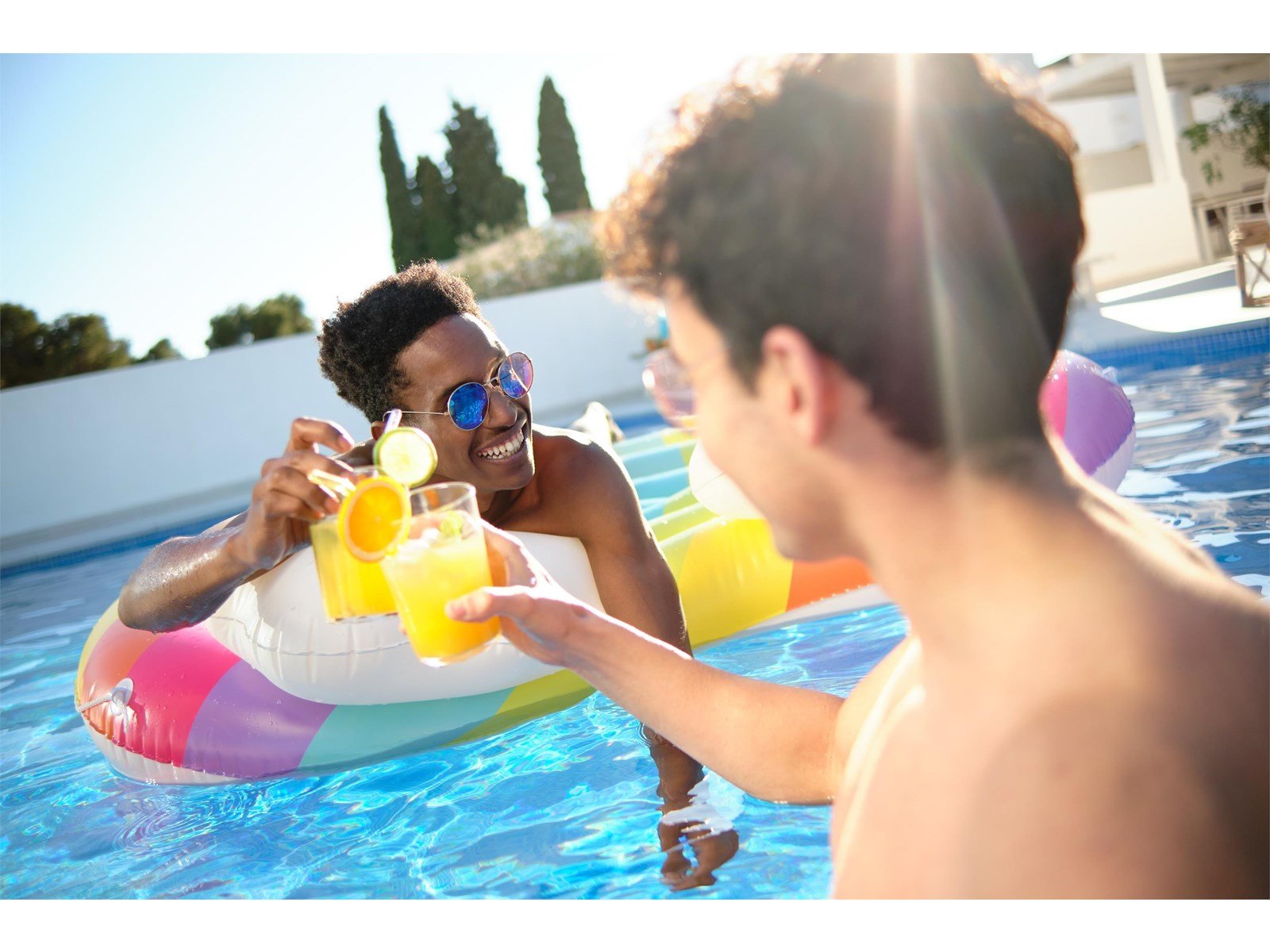 Bestway Rainbow Dreams Inflatable Rainbow Heart 164cm