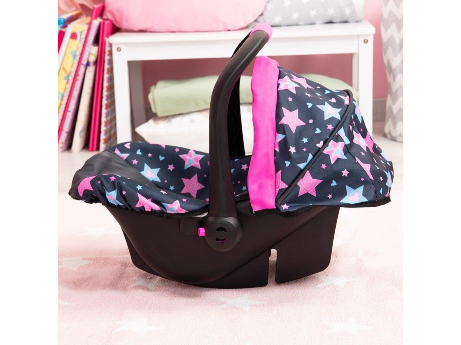Bayer Design - Deluxe Car Seat for Dolls - Stars (67906AA)